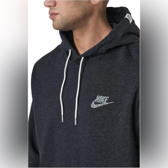 Nike Grey Sportswear Fleece Sweatshirt Hoodie Men’s Size X-Large - Picture 4 of 11